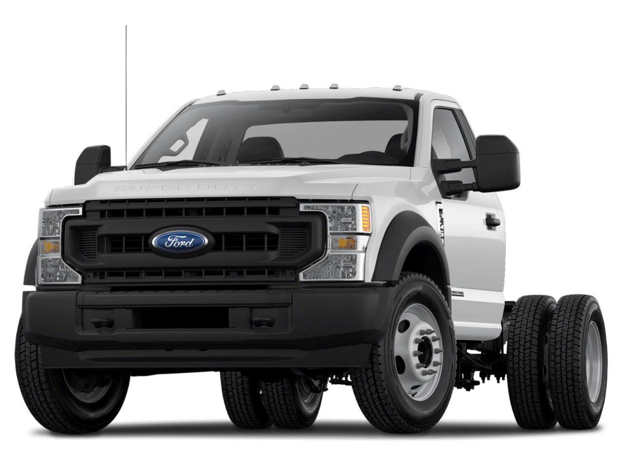 2021 Ford Super Duty F-600 DRW XLT 2WD Reg Cab 145" WB 60" CA - Front 3/4, facing to the left