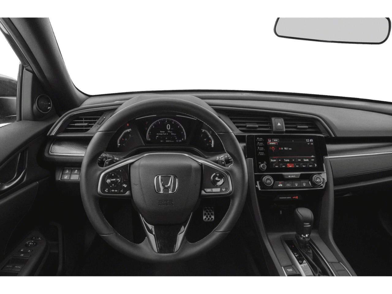 2021 Honda Civic Hatchback Sport - Interior Drivers Dash