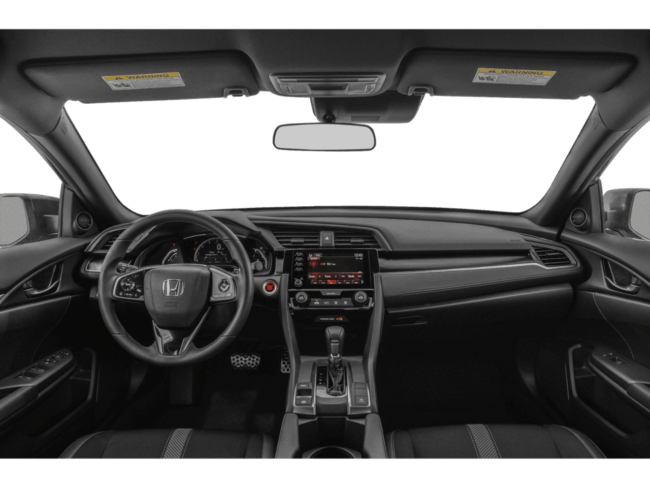 2021 Honda Civic Hatchback Sport - Interior Full Dash Basic