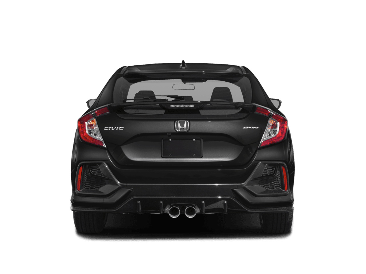 2021 Honda Civic Hatchback Sport - Rear (full)