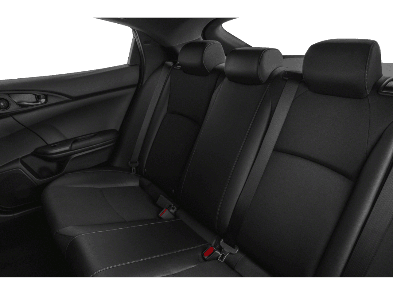 2021 Honda Civic Hatchback Sport - Interior Rear seats