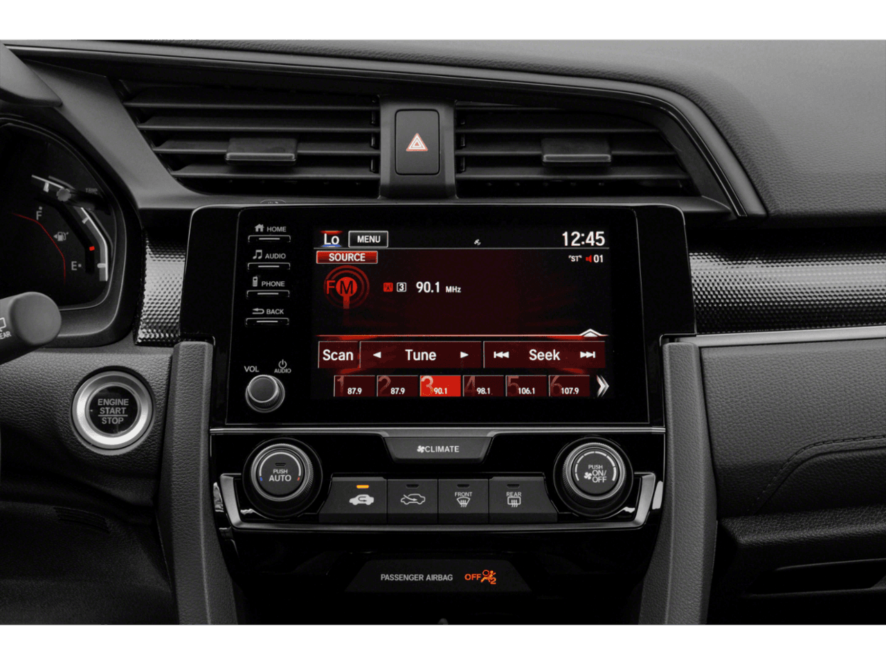 2021 Honda Civic Hatchback Sport - Interior Stereo System