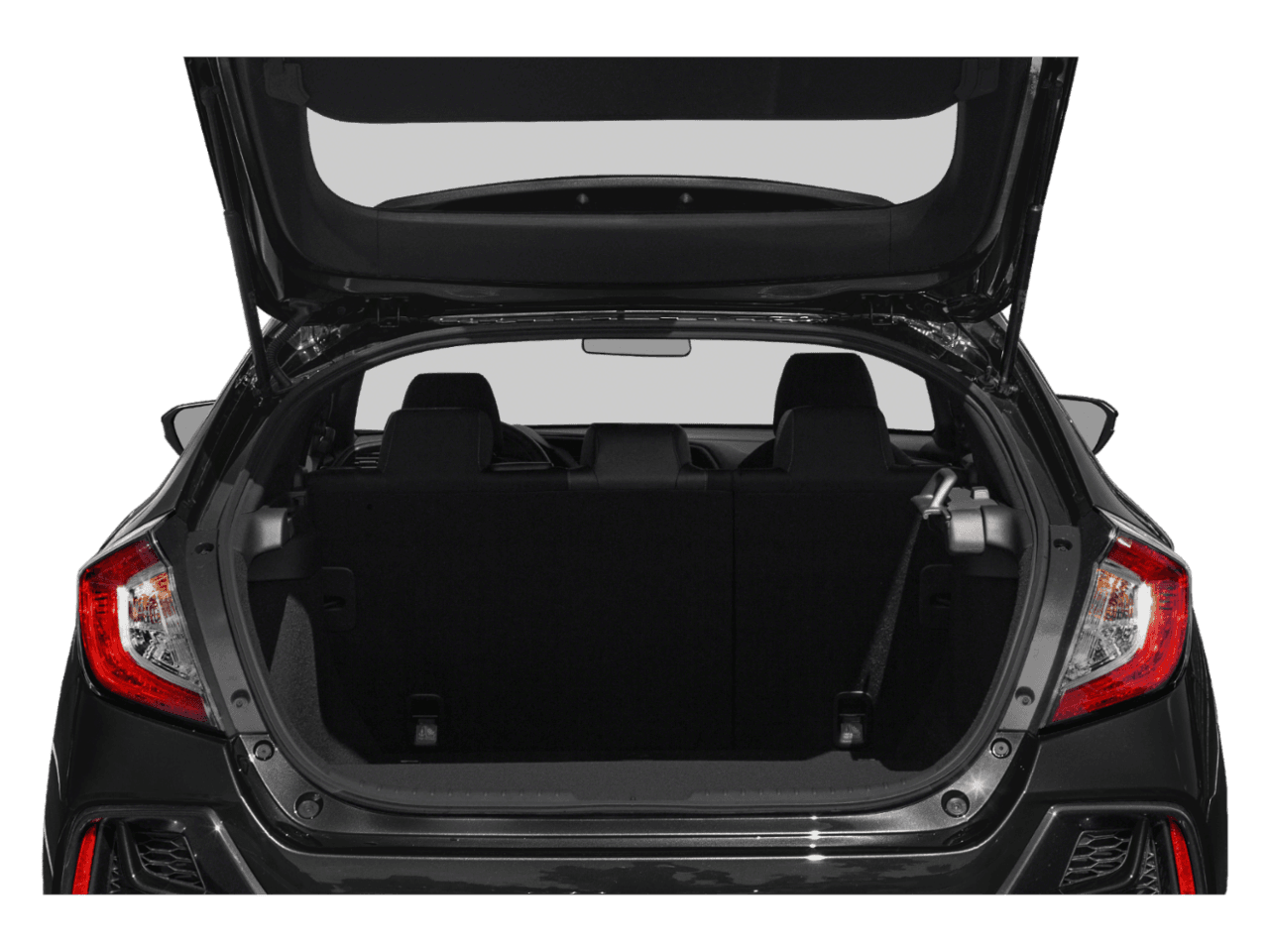 2021 Honda Civic Hatchback Sport - Interior Trunk with Hatch Open Feature