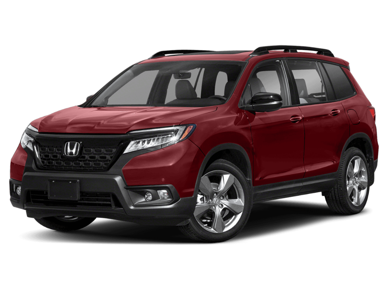 2021 Honda Passport Touring - Front 3/4, facing to the left