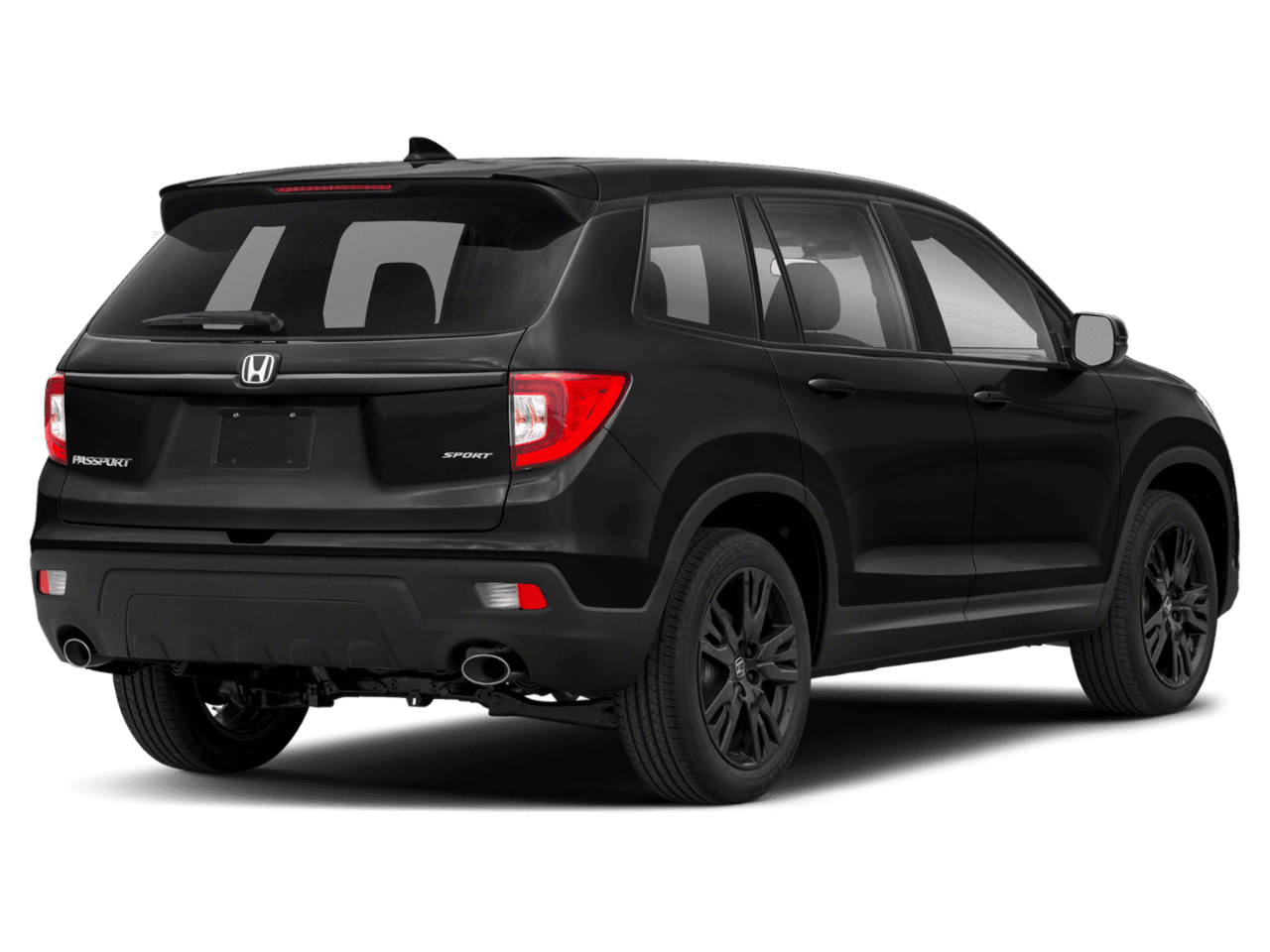 2021 Honda Passport Sport - Rear 3/4, facing to the right