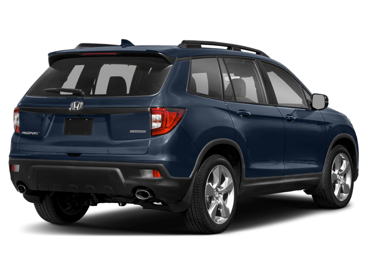 2021 Honda Passport Touring - Rear 3/4, facing to the right