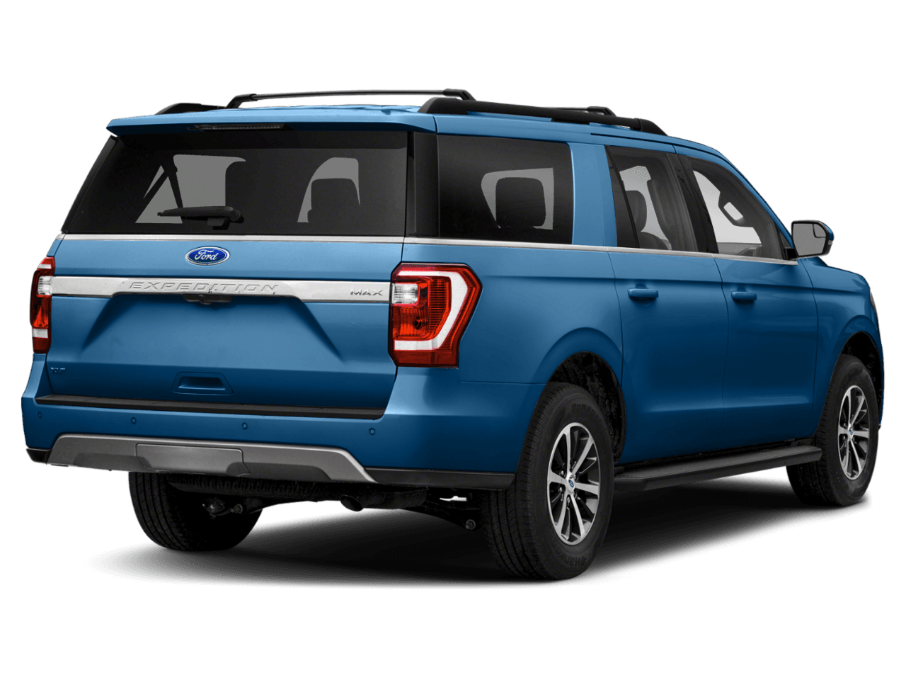2021 Ford Expedition Max XLT 4x4 - Rear 3/4, facing to the right