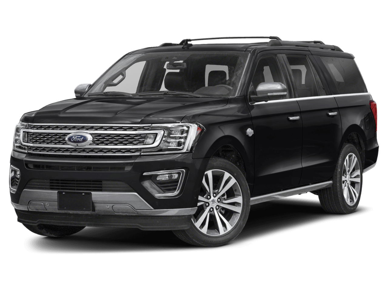 2021 Ford Expedition Max King Ranch 4x4 - Front 3/4, facing to the left
