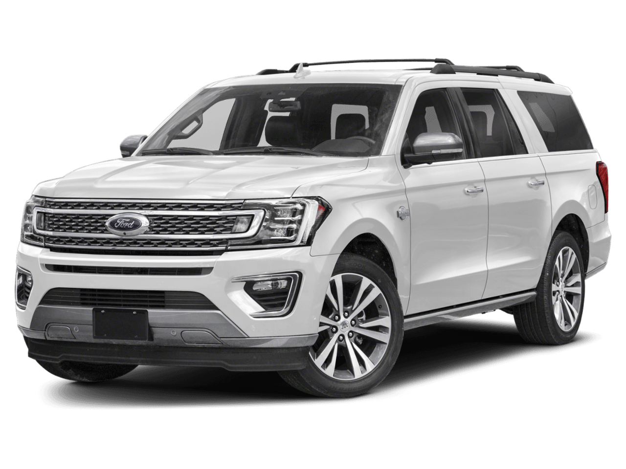 2021 Ford Expedition Max King Ranch 4x4 - Front 3/4, facing to the left