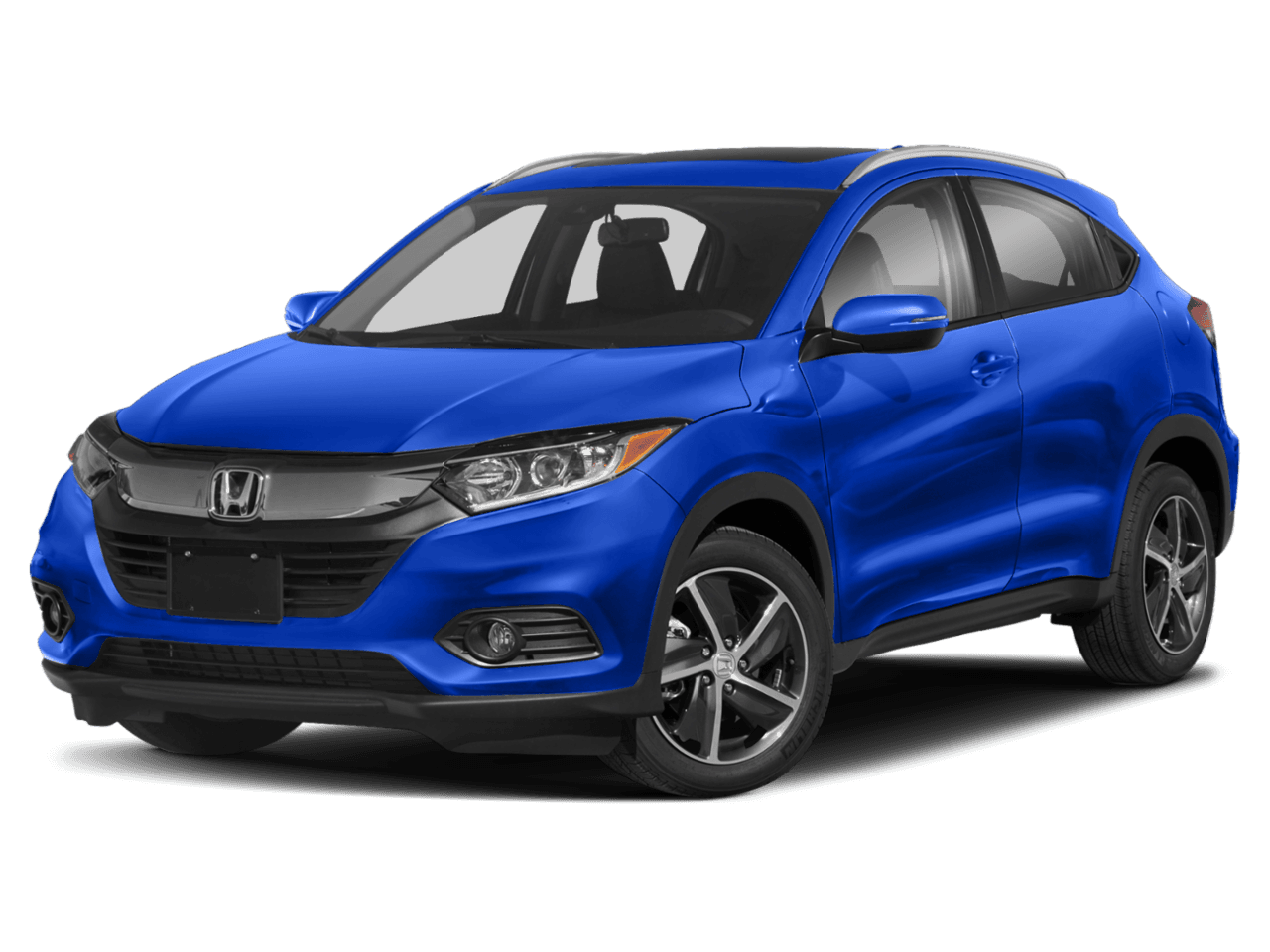 2021 Honda HR-V EX-L - Front 3/4, facing to the left