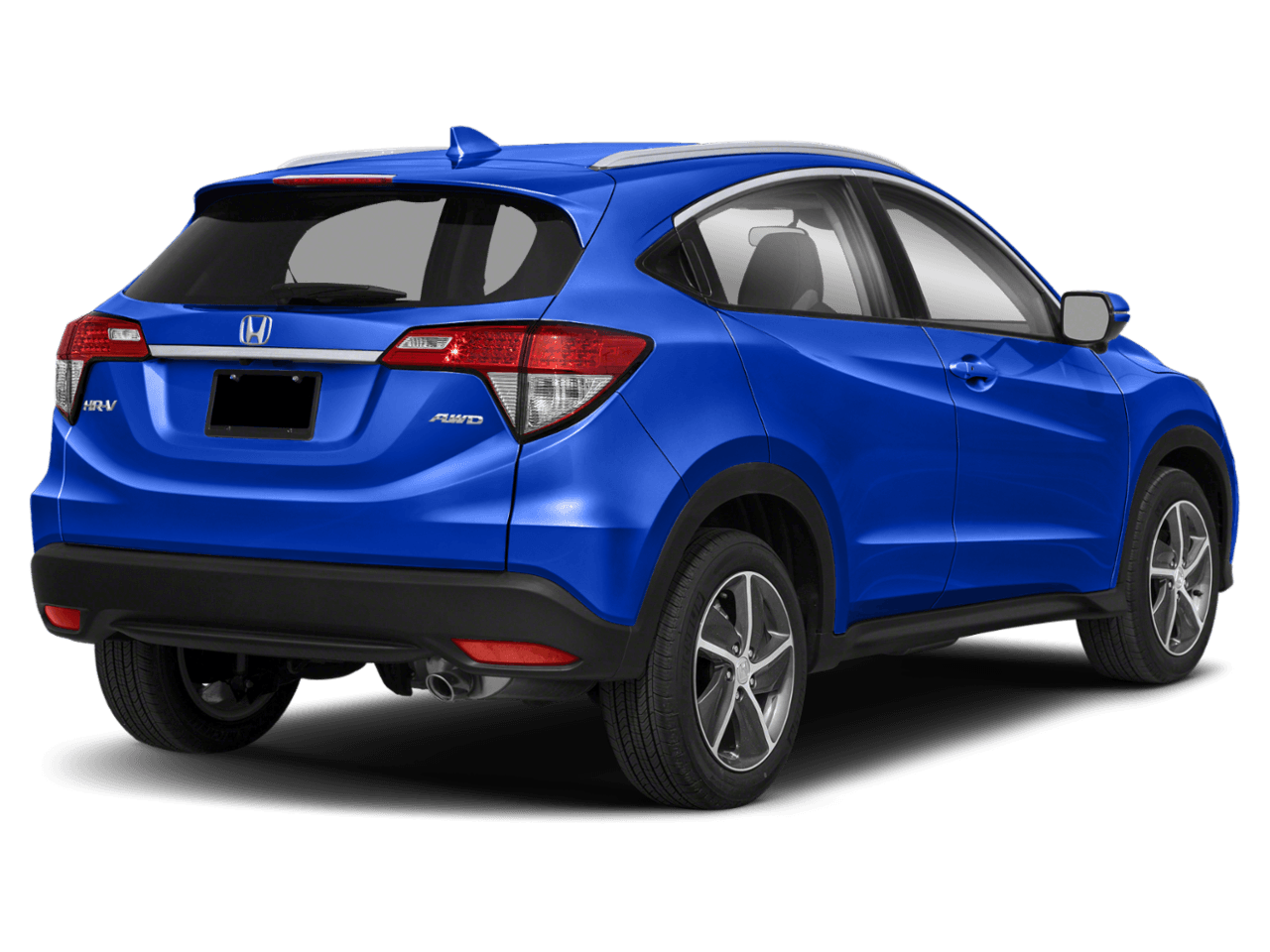 2021 Honda HR-V EX - Rear 3/4, facing to the right