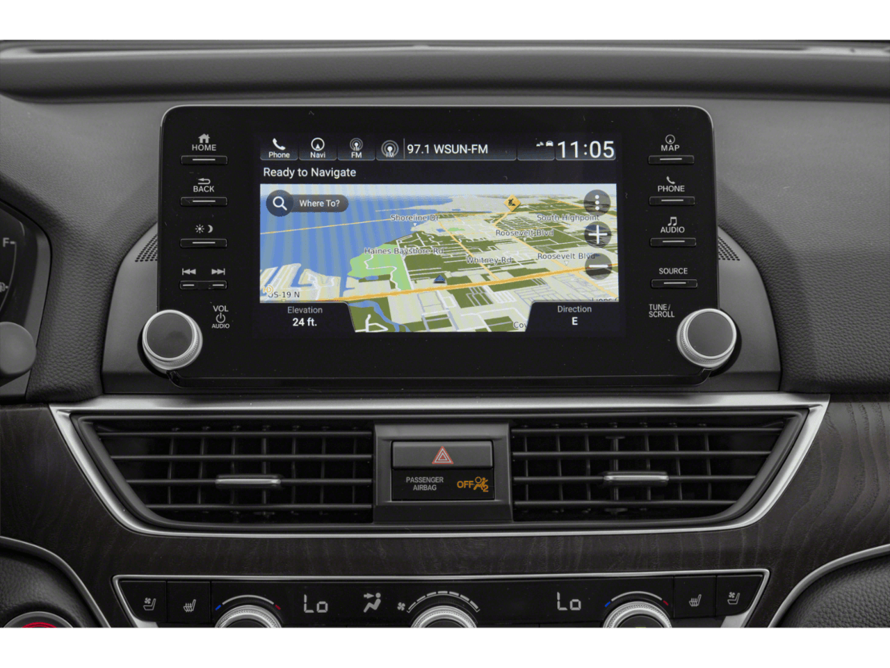 2021 Honda Accord Hybrid Touring - Interior Navigation System