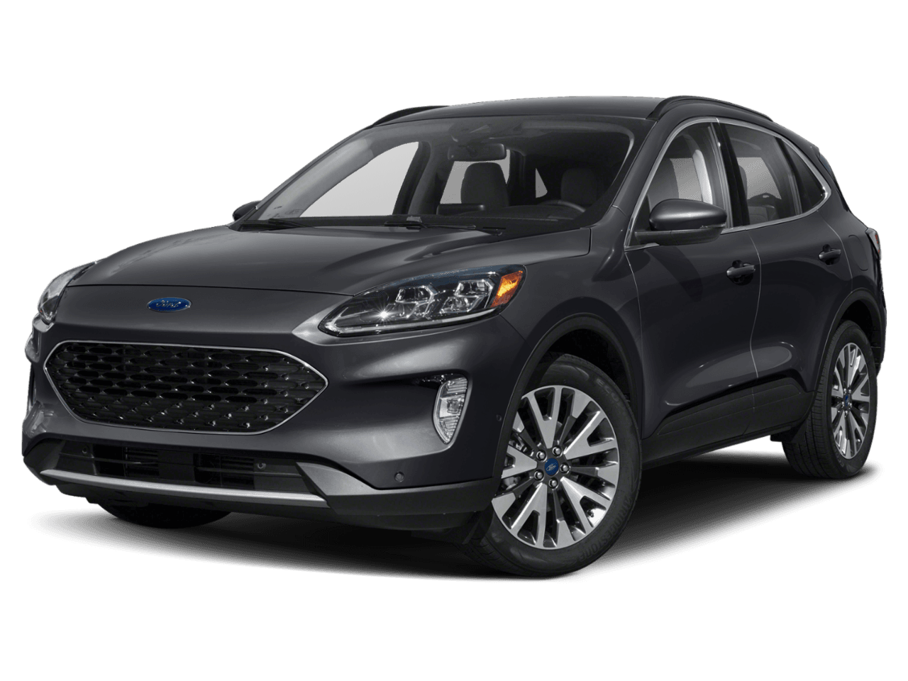 2021 Ford Escape Titanium AWD - Front 3/4, facing to the left