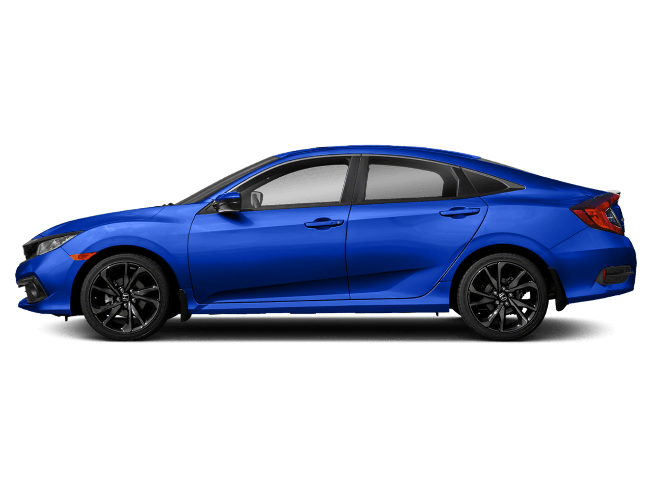 2021 Honda Civic Sedan Sport - Profile, facing to the left
