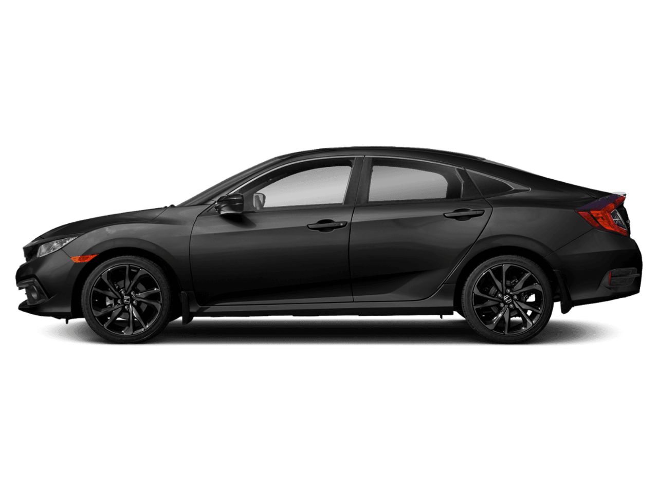 2021 Honda Civic Sedan Sport - Profile, facing to the left