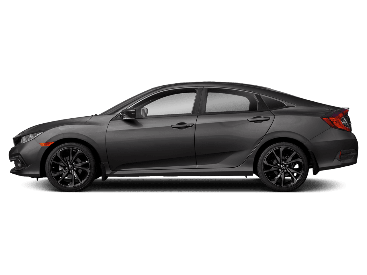 2021 Honda Civic Sedan Sport - Profile, facing to the left