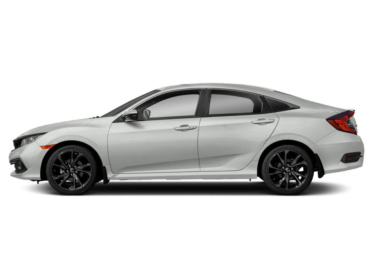 2021 Honda Civic Sedan Sport - Profile, facing to the left