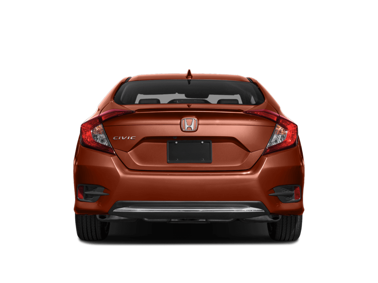 2021 Honda Civic Sedan EX-L - Rear (full)