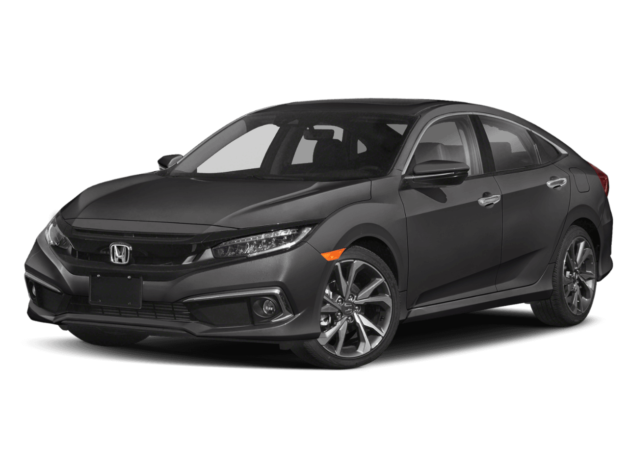 2021 Honda Civic Sedan Touring - Front 3/4, facing to the left