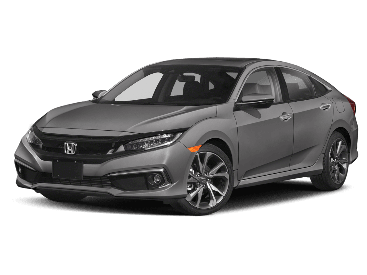 2021 Honda Civic Sedan Touring - Front 3/4, facing to the left