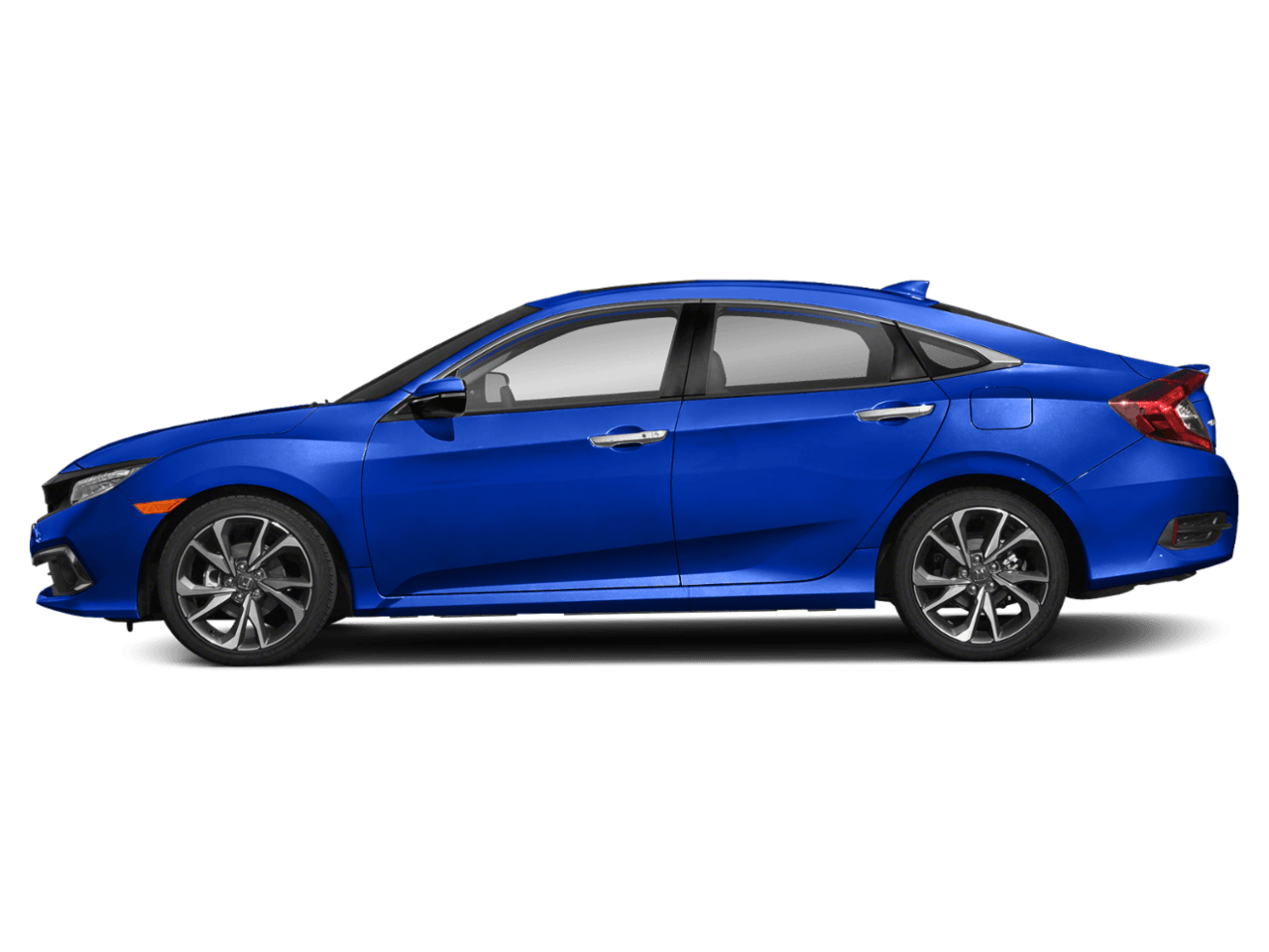 2021 Honda Civic Sedan Touring - Profile, facing to the left