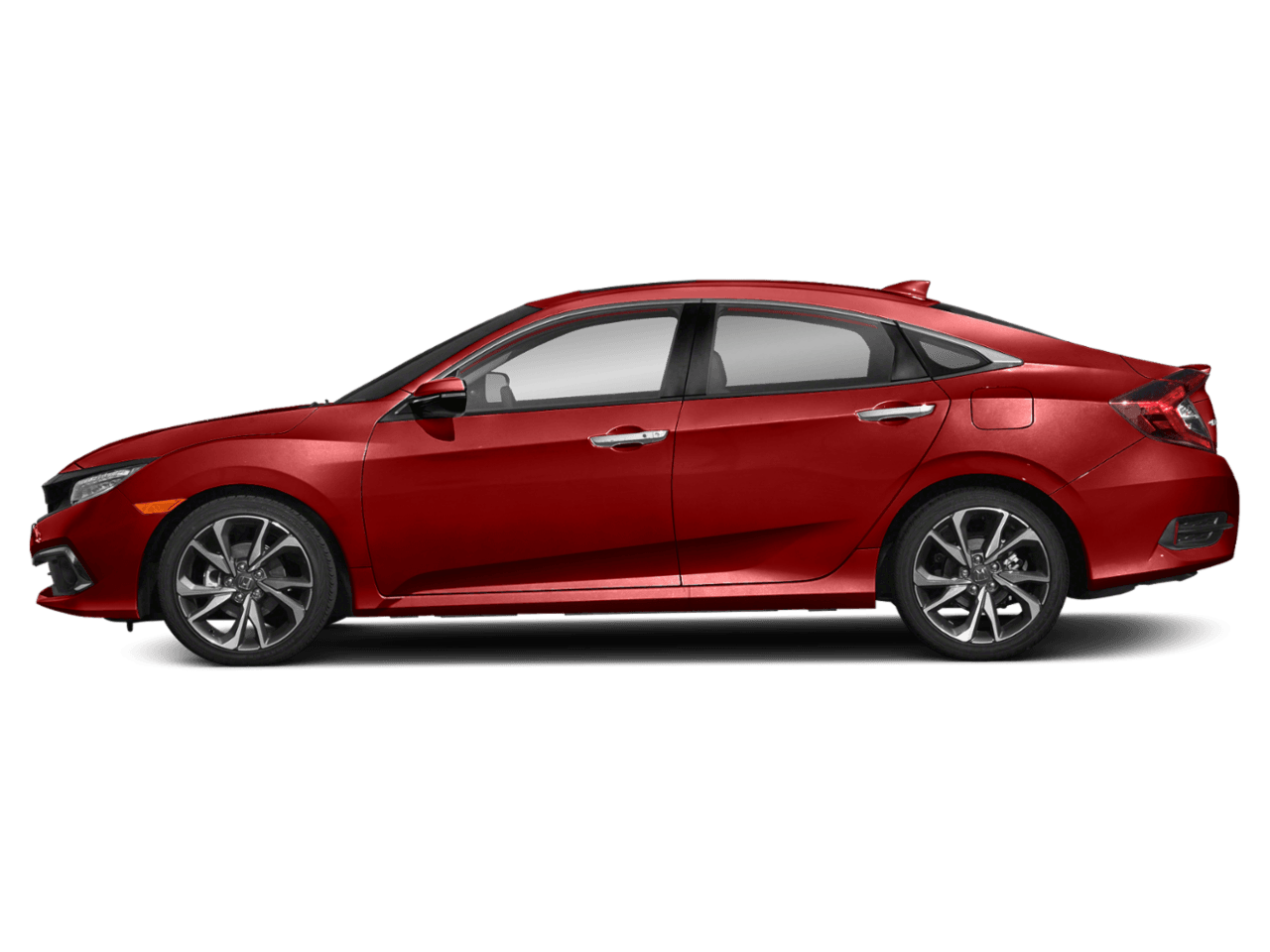 2021 Honda Civic Sedan Touring - Profile, facing to the left