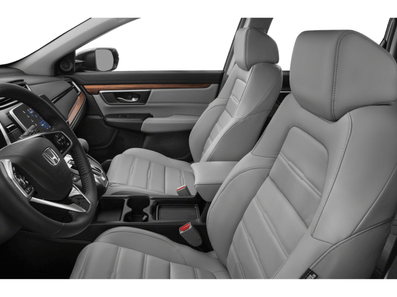 2021 Honda CR-V EX-L - Interior Driver's Side with Door Open, Front Seat Feature