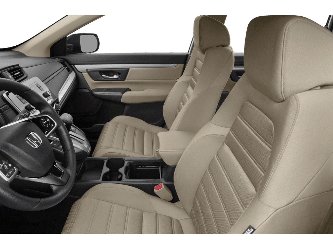 2021 Honda CR-V LX - Interior Driver's Side with Door Open, Front Seat Feature