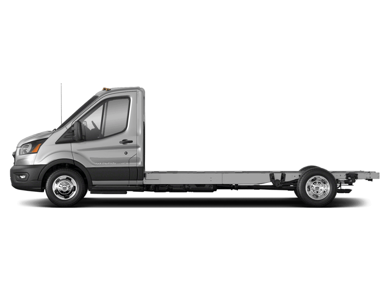 2021 Ford Transit Chassis T-350 AWD DRW 156" WB 10360 GVWR - Profile, facing to the left
