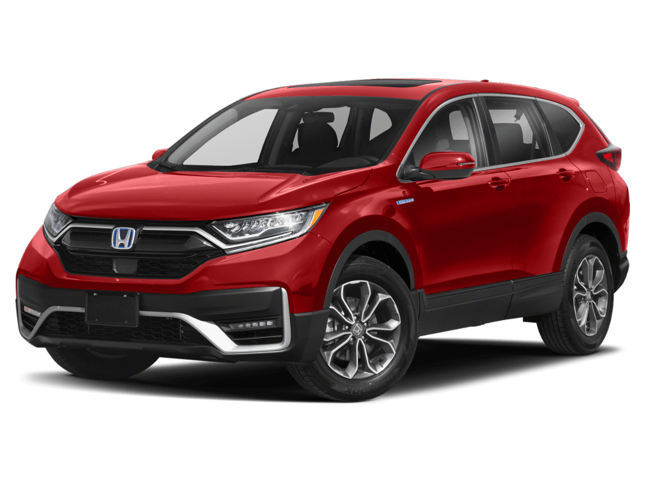2021 Honda CR-V Hybrid EX - Front 3/4, facing to the left