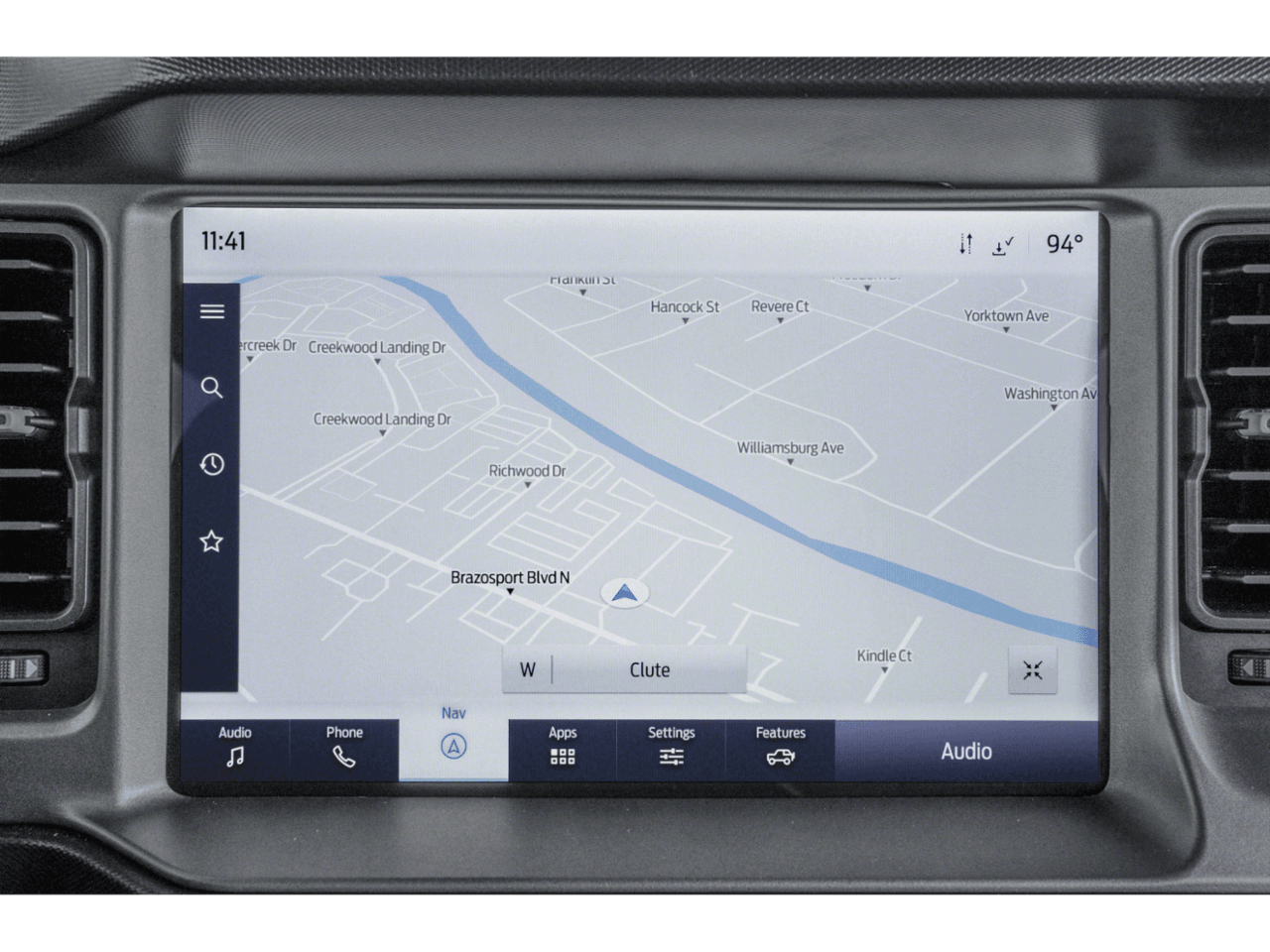 2021 Ford Bronco Outer Banks - Interior Navigation System