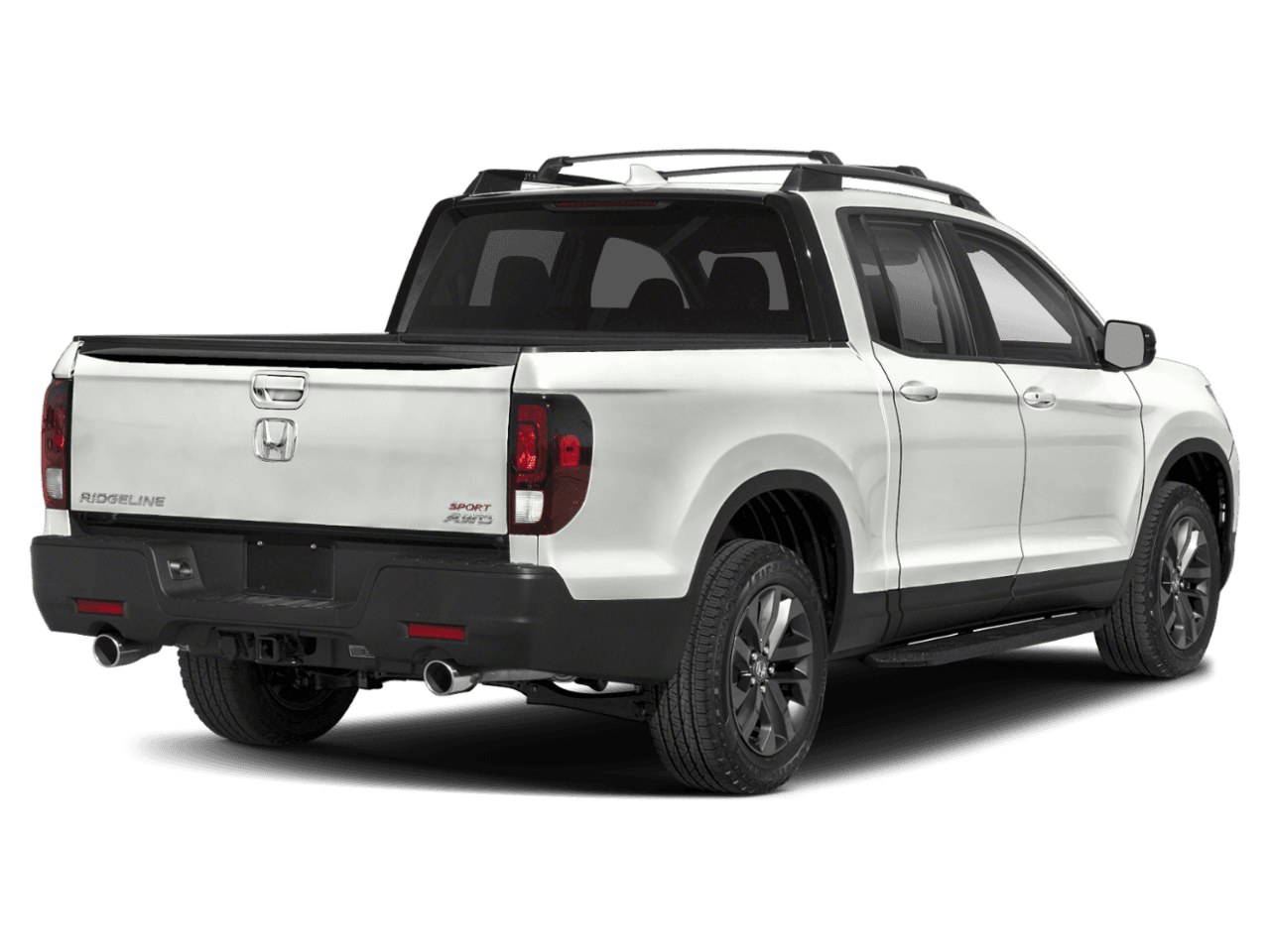 2021 Honda Ridgeline Sport - Rear 3/4, facing to the right
