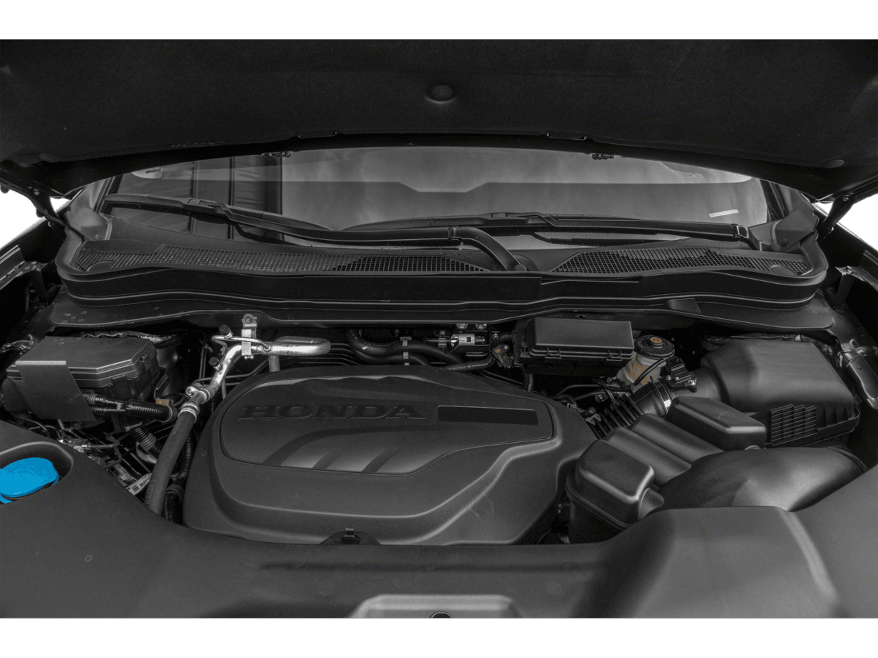 2021 Honda Ridgeline RTL - Interior Engine Shot Feature