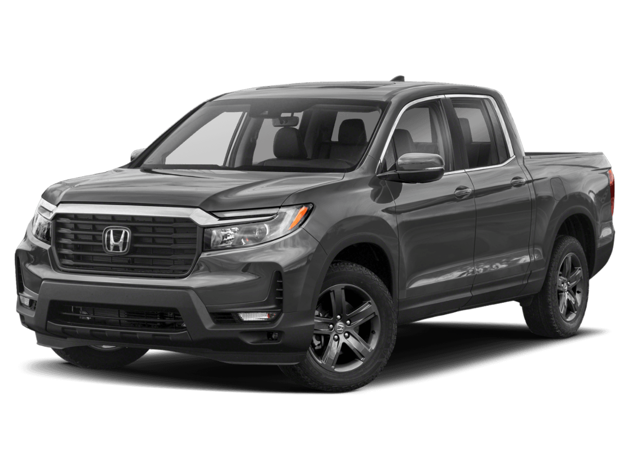 2021 Honda Ridgeline RTL - Front 3/4, facing to the left