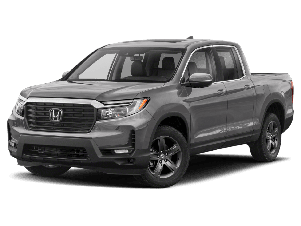 2021 Honda Ridgeline RTL - Front 3/4, facing to the left