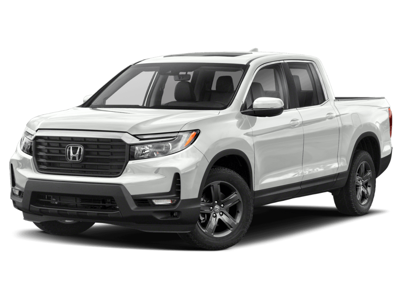 2021 Honda Ridgeline RTL - Front 3/4, facing to the left