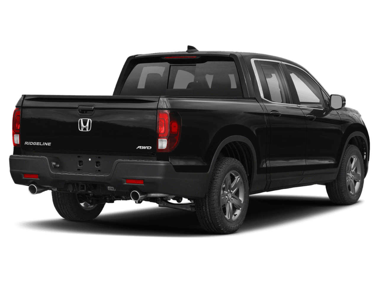 2021 Honda Ridgeline RTL - Rear 3/4, facing to the right