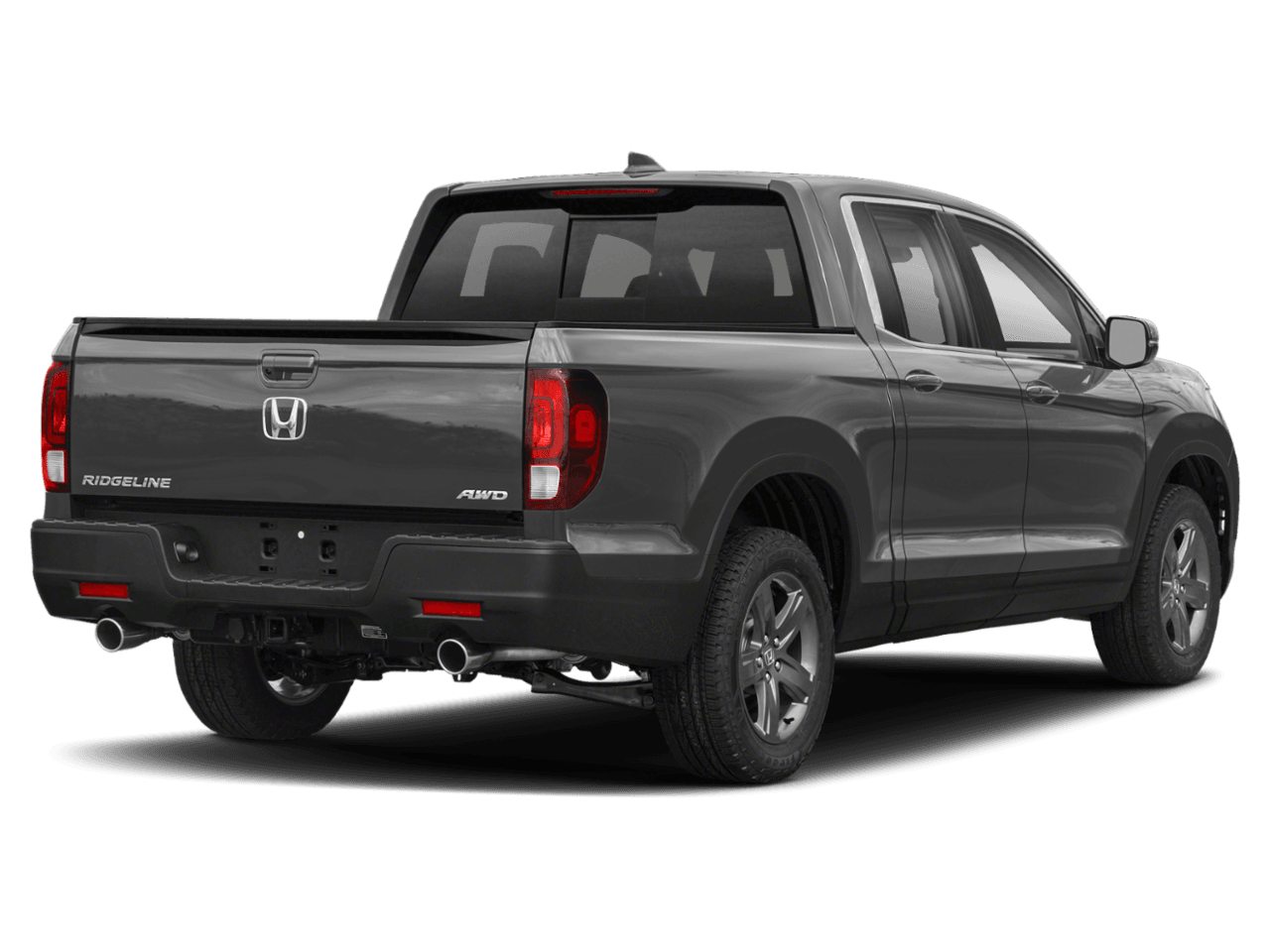 2021 Honda Ridgeline RTL - Rear 3/4, facing to the right