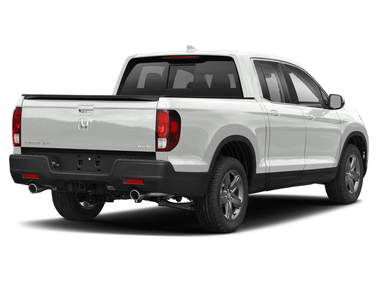 2021 Honda Ridgeline RTL - Rear 3/4, facing to the right