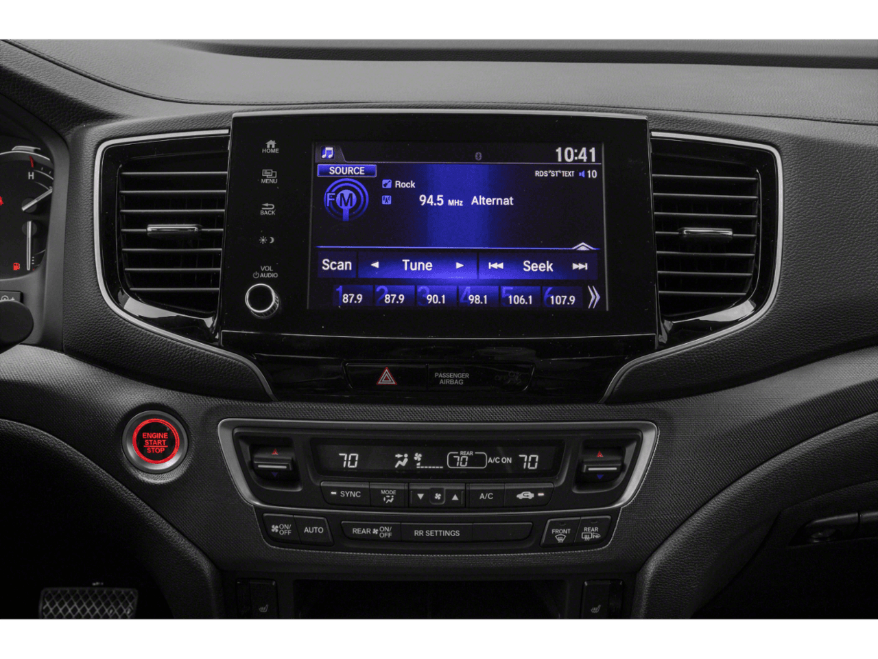 2021 Honda Ridgeline RTL - Interior Stereo System