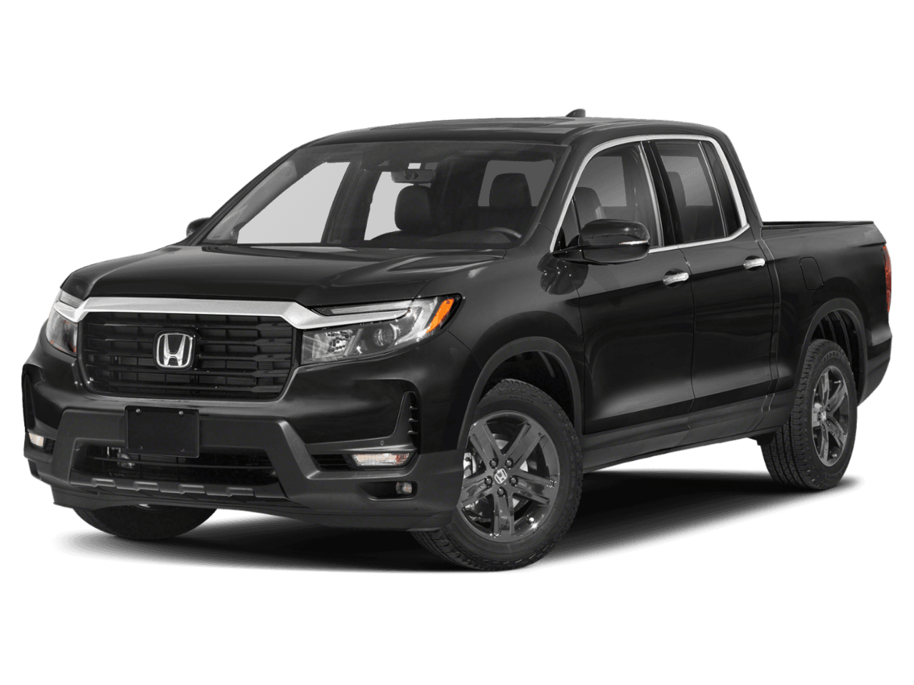 2021 Honda Ridgeline RTL-E - Front 3/4, facing to the left