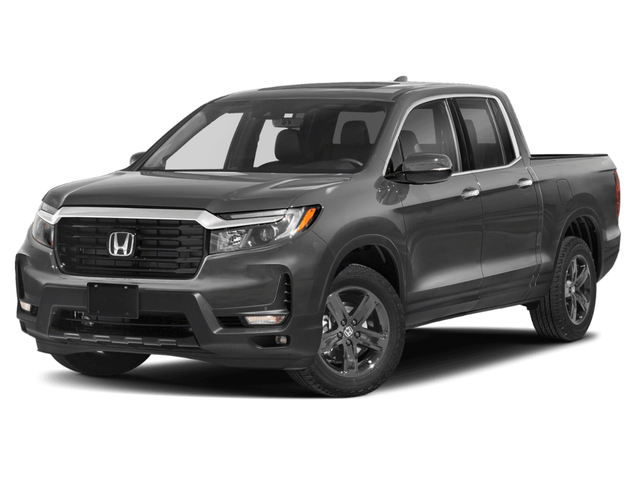 2021 Honda Ridgeline RTL-E - Front 3/4, facing to the left