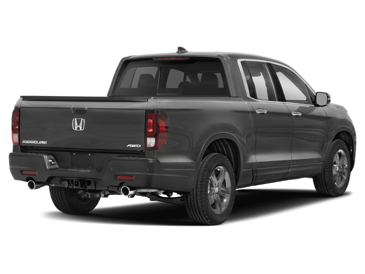 2021 Honda Ridgeline RTL-E - Rear 3/4, facing to the right