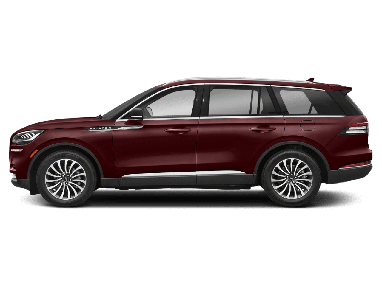 2022 Lincoln Aviator Standard - Profile, facing to the left