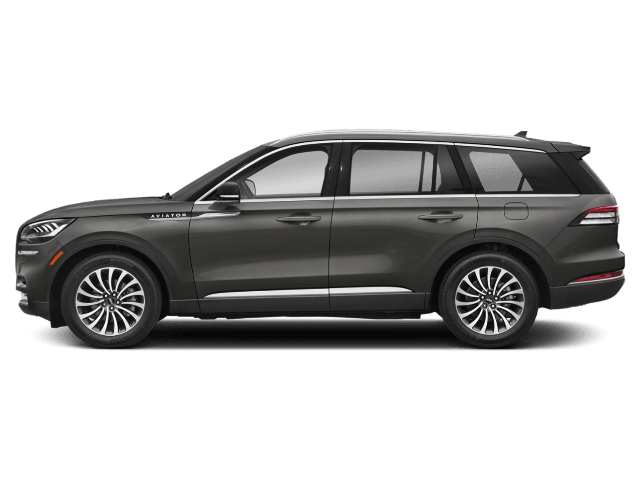 2022 Lincoln Aviator Standard - Profile, facing to the left