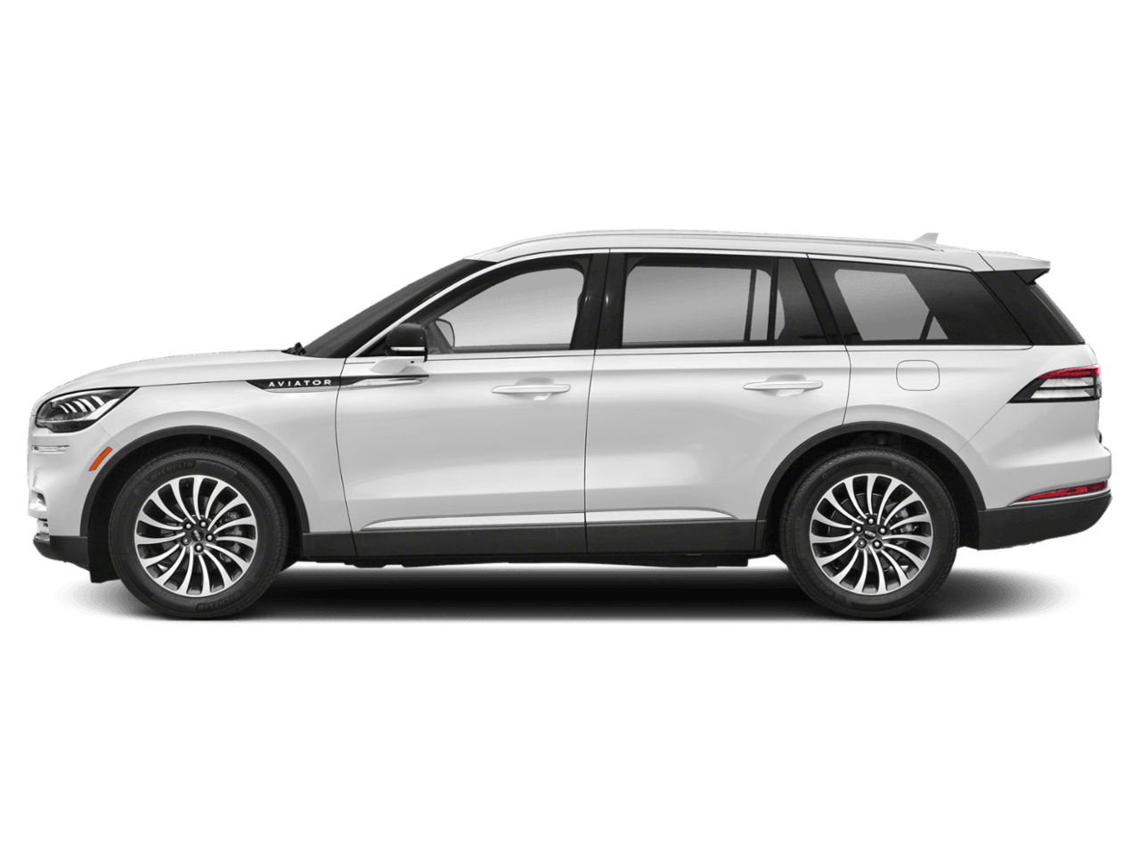 2022 Lincoln Aviator Standard - Profile, facing to the left