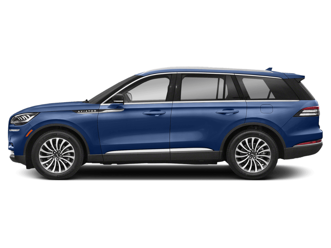 2022 Lincoln Aviator Reserve - Profile, facing to the left