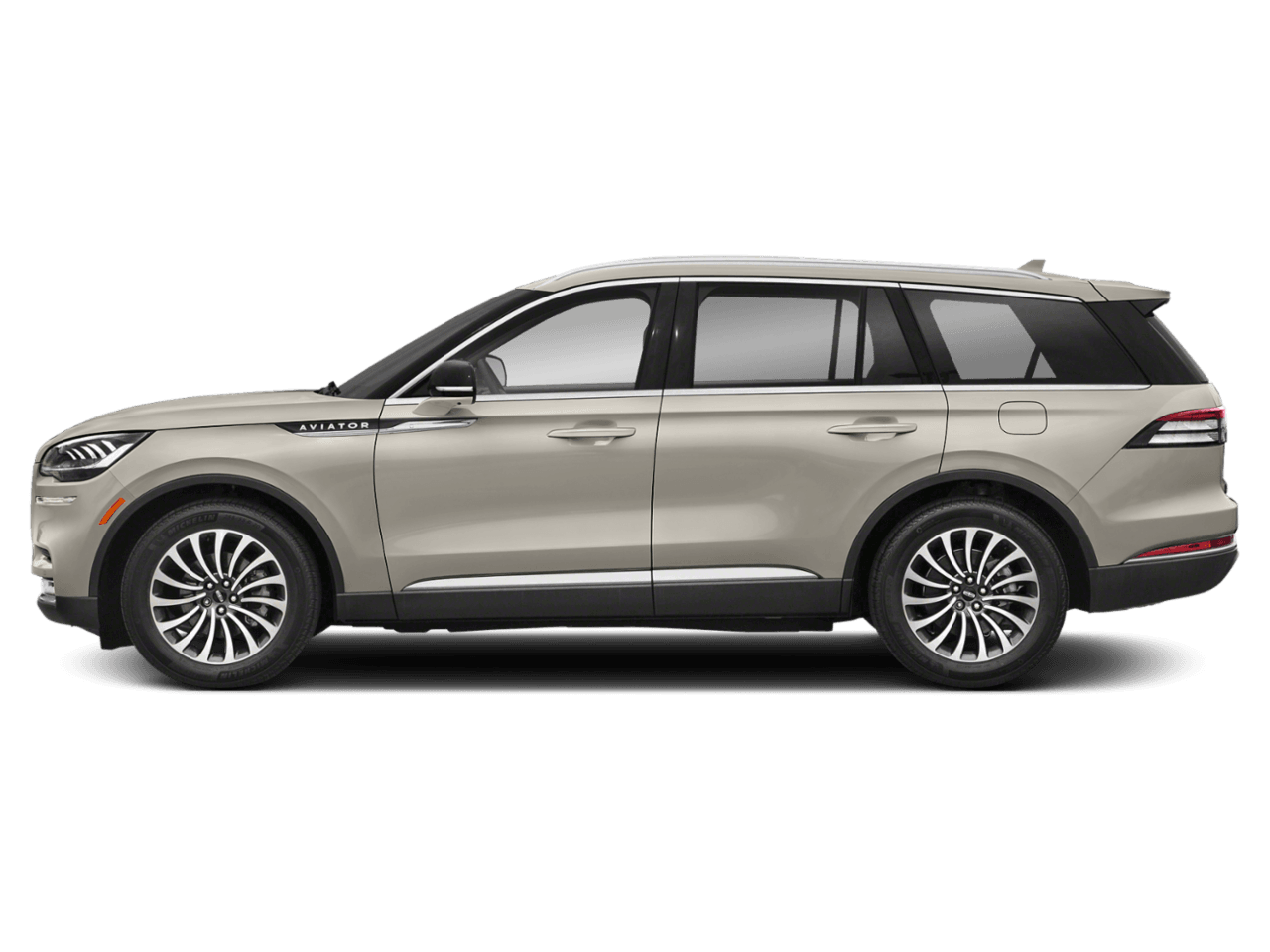 2022 Lincoln Aviator Reserve - Profile, facing to the left