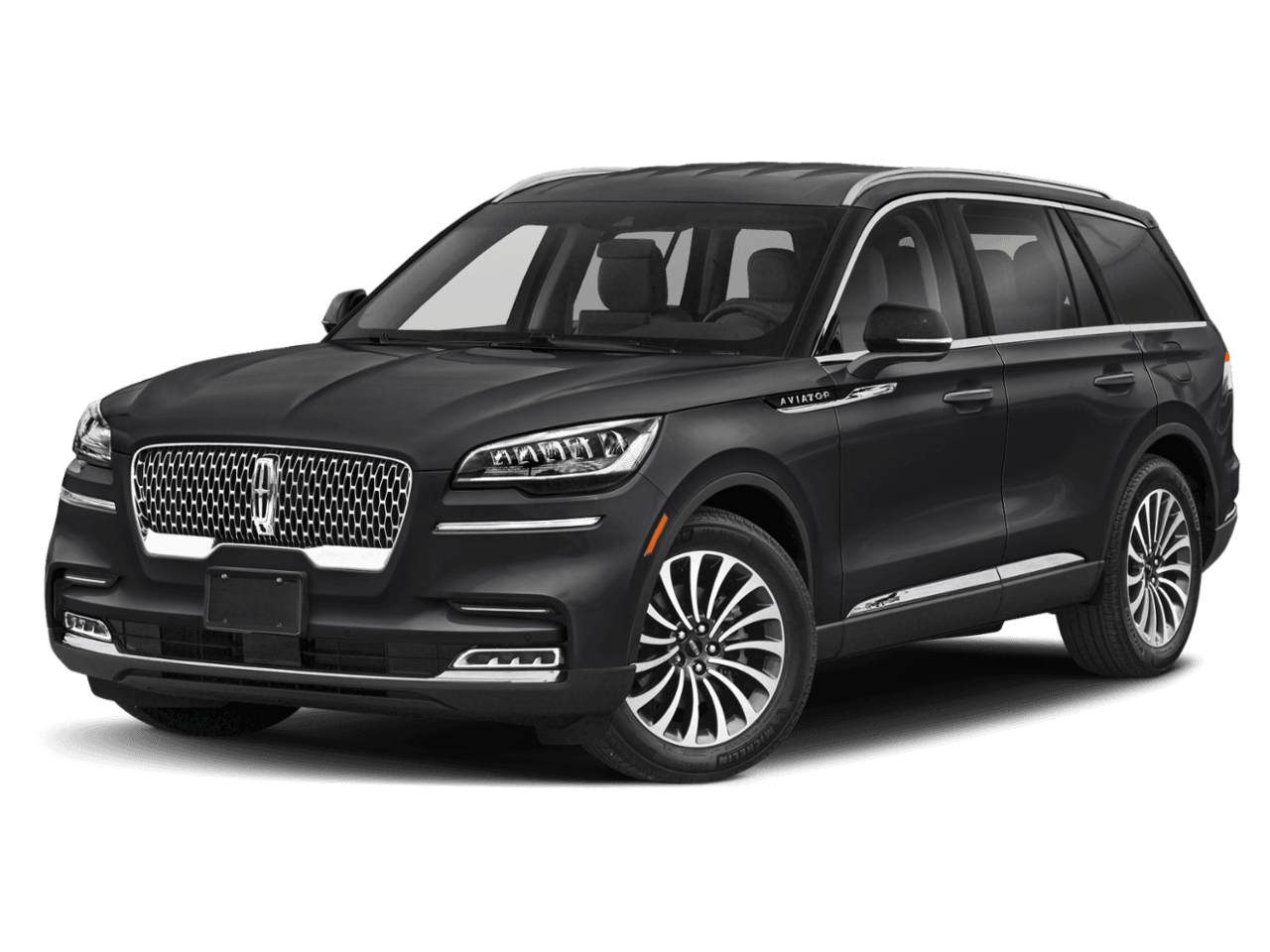 2022 Lincoln Aviator Standard - Front 3/4, facing to the left