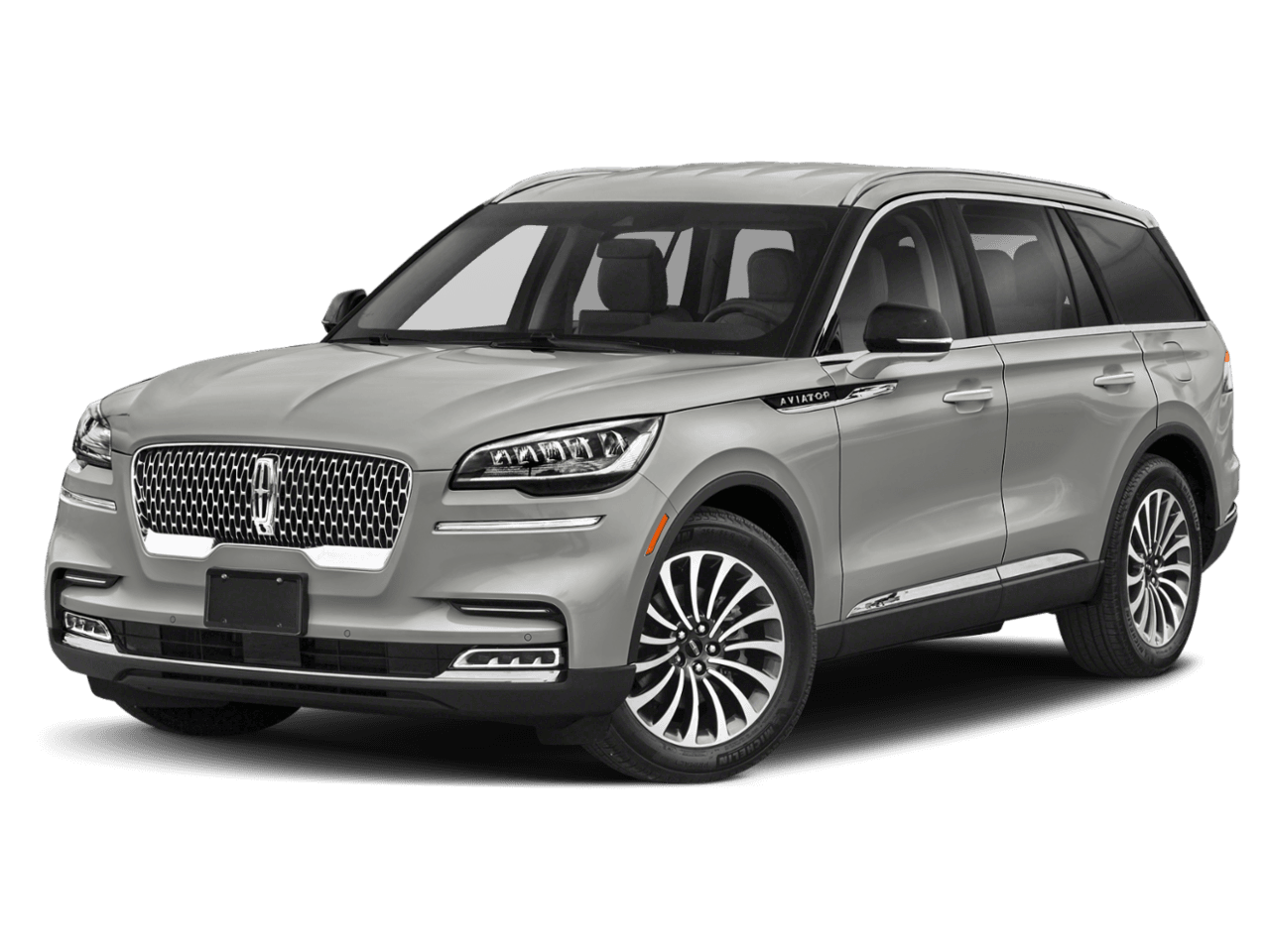 2022 Lincoln Aviator Standard - Front 3/4, facing to the left